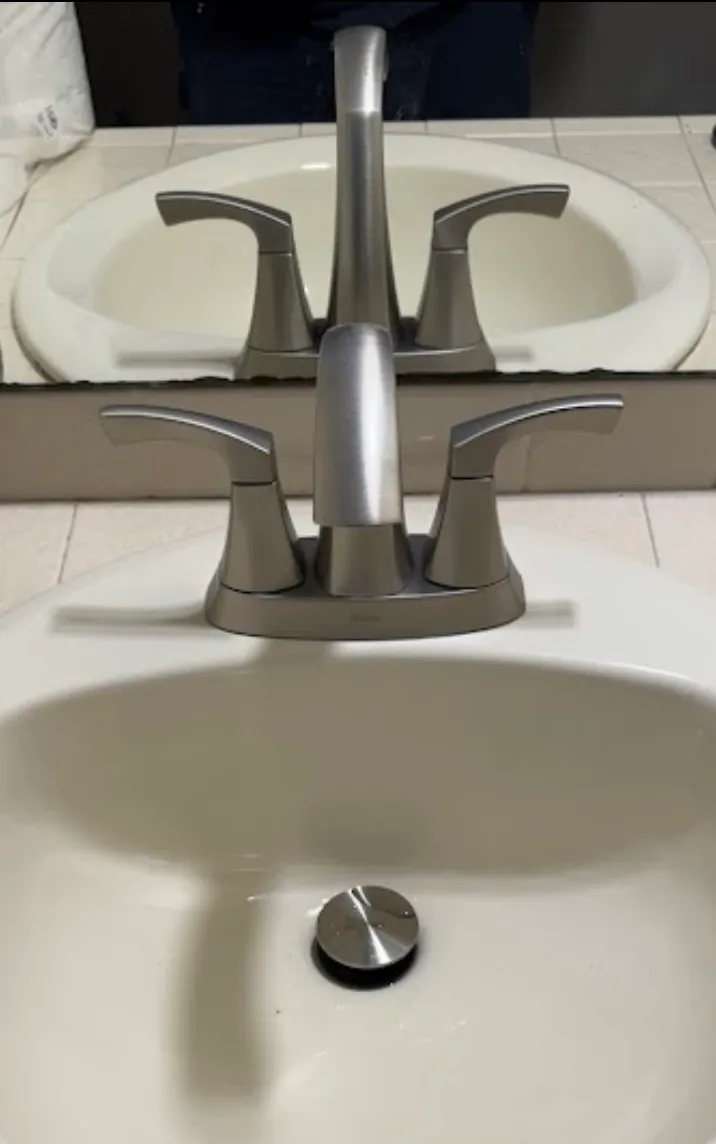 Bathroom Faucet Install