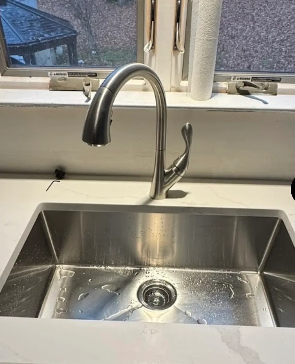 Kitchen Faucet Install